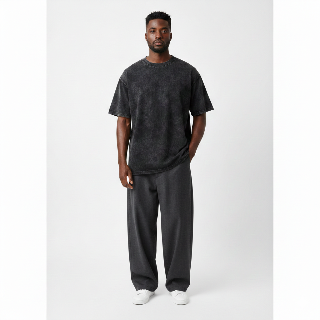 Pack Essential Street- Oversize Acid Wash