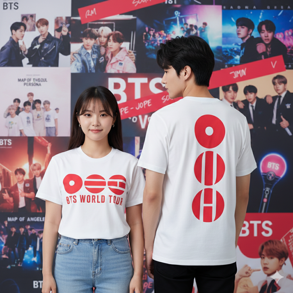 Polera Exclusive Edition: BTS World Tour Concept