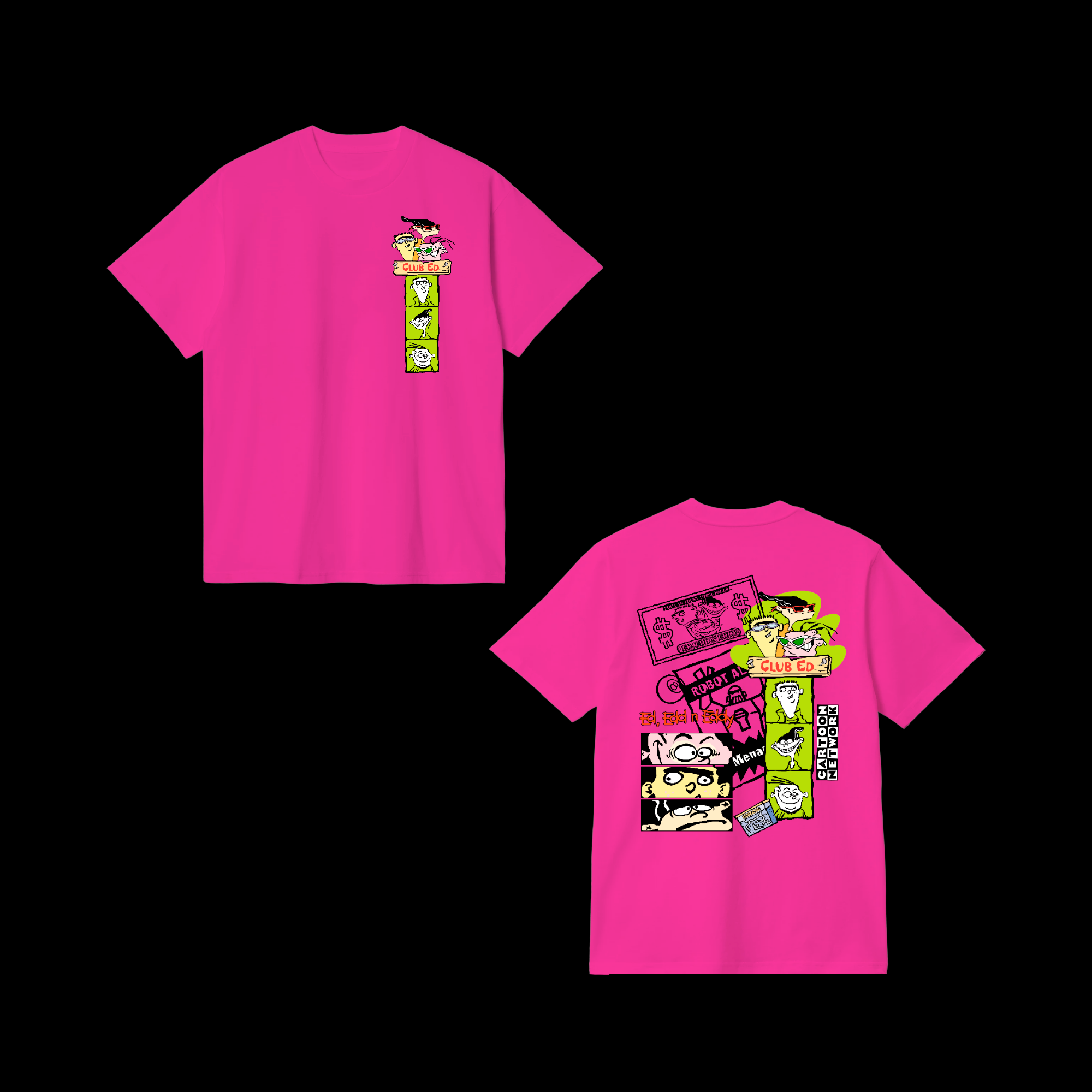 "Jawbreaker Hustle" – Fucsia Graphic Tee