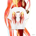 Polera "Symmetrical Shoryuken" – Street Fighter Edición Ken Masters