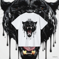 Polera Black Panther Drip Edition