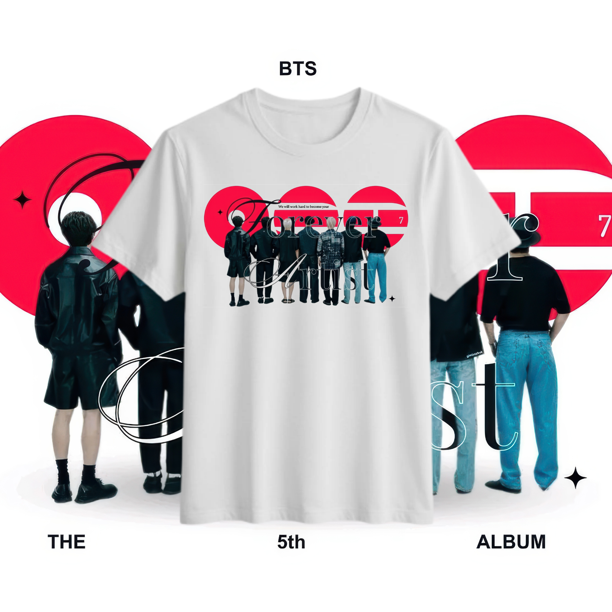 Polera Exclusive Edition: BTS World Tour Concept
