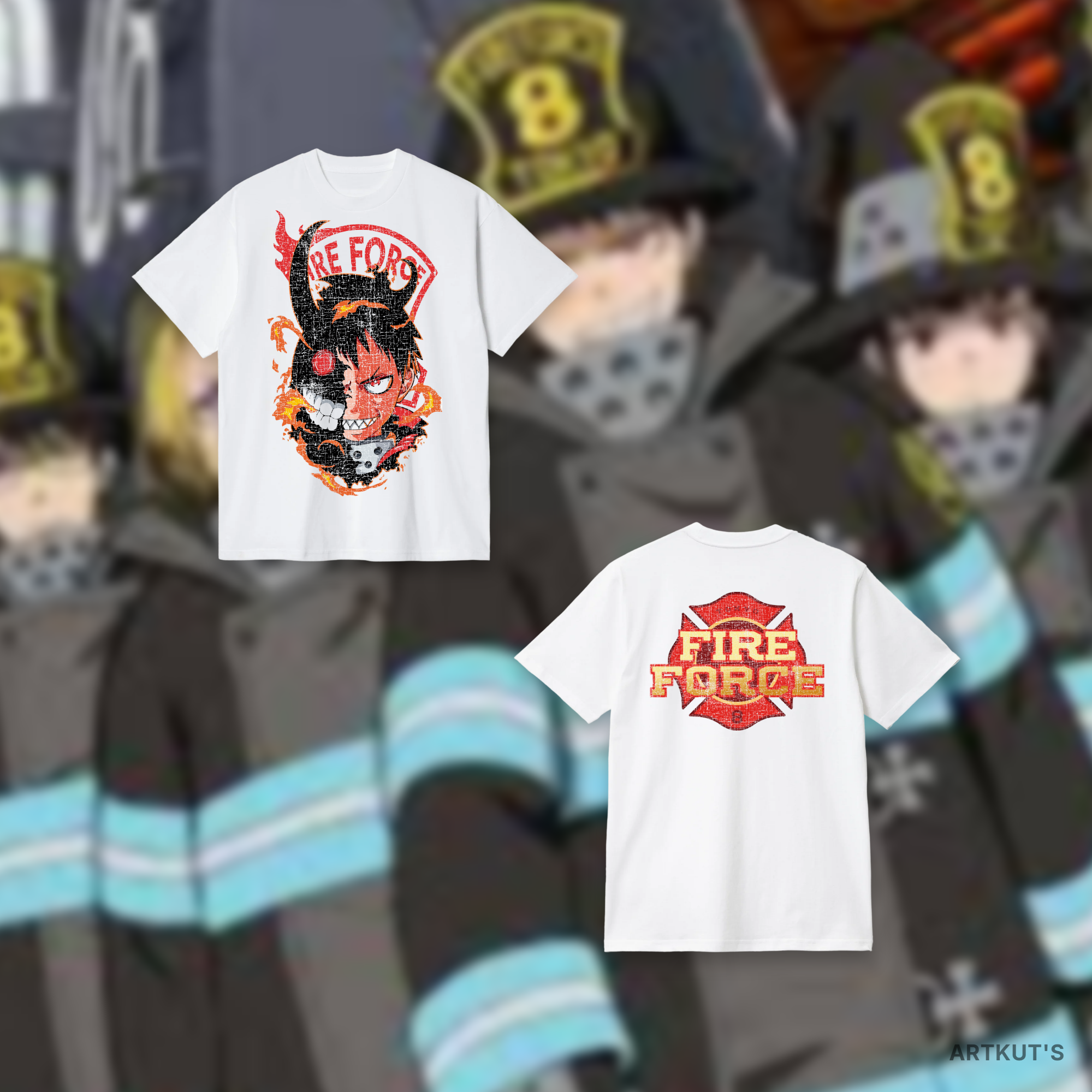 Polera fire force